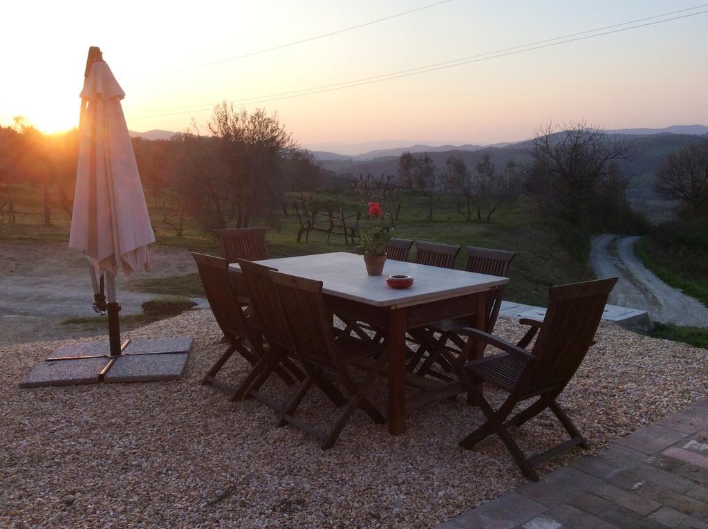 Agriturismo Le Canterie Radicondoli Kültér fotó