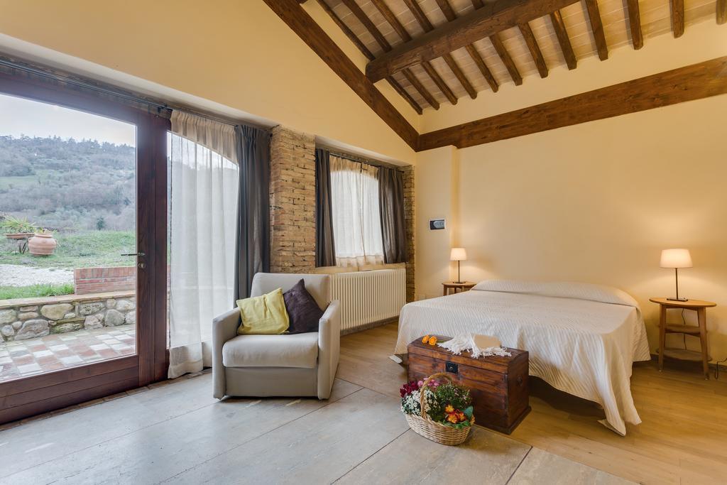 Agriturismo Le Canterie Radicondoli Kültér fotó