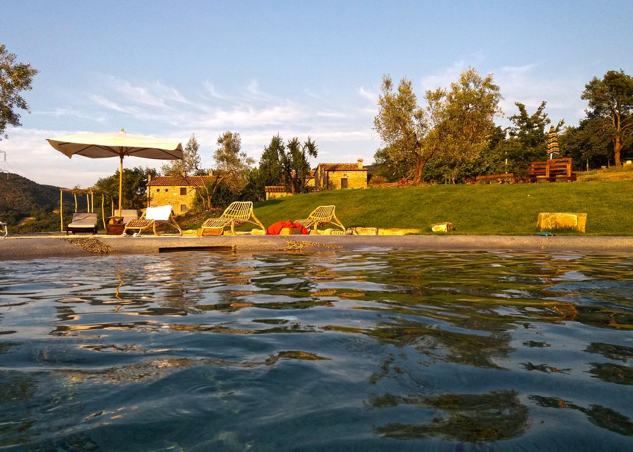 Agriturismo Le Canterie Radicondoli Kültér fotó