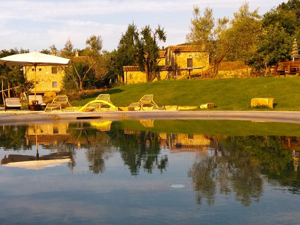 Agriturismo Le Canterie Radicondoli Kültér fotó