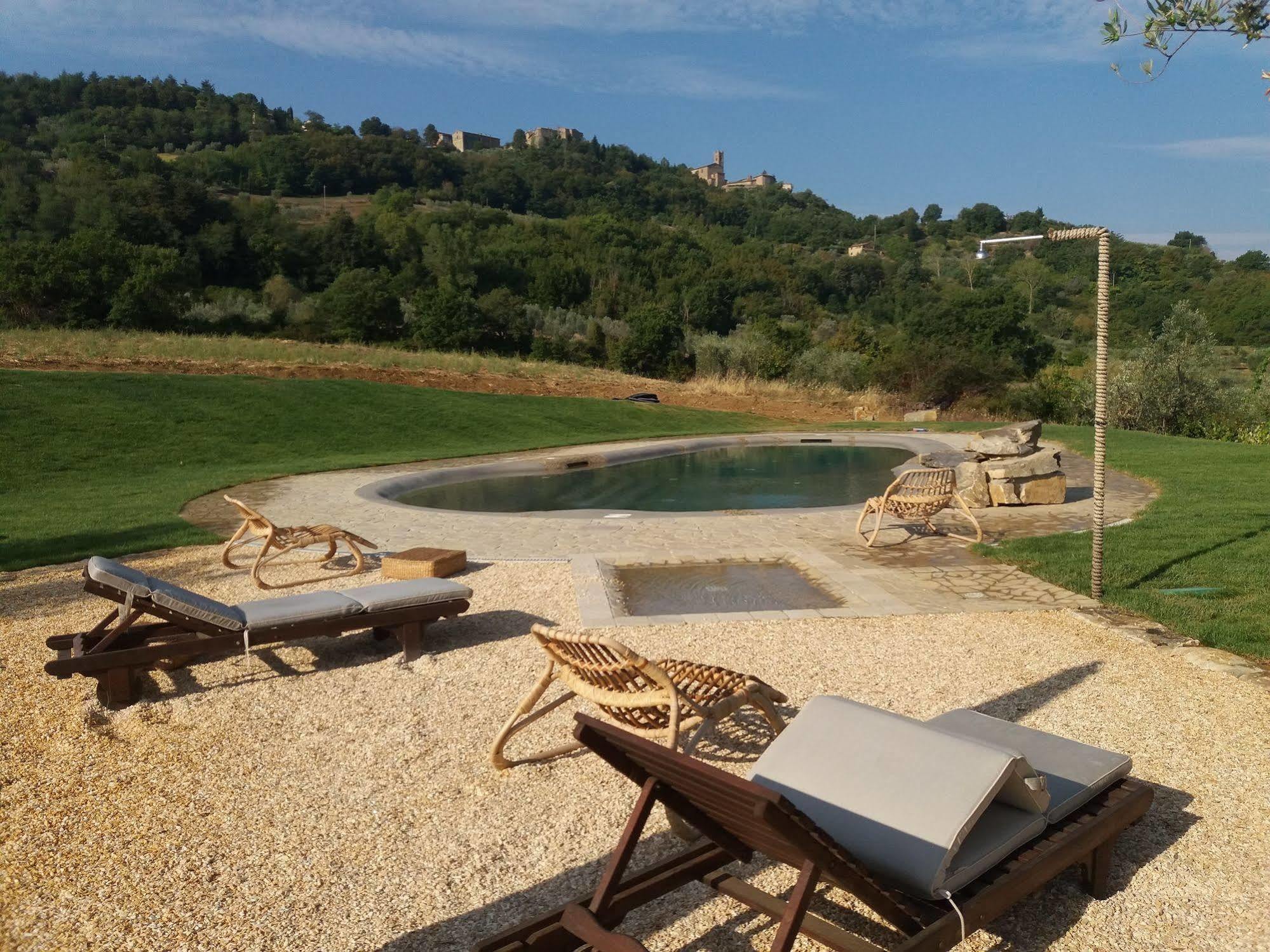 Agriturismo Le Canterie Radicondoli Kültér fotó