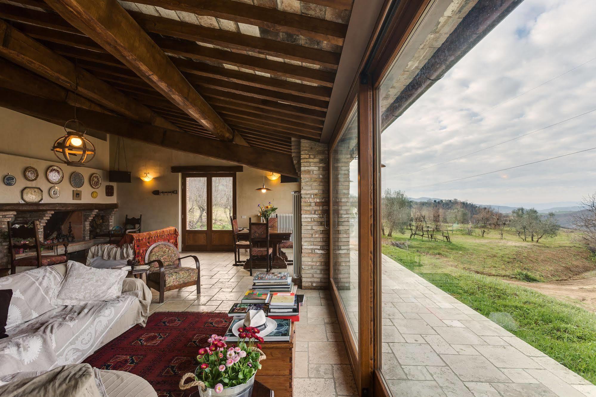 Agriturismo Le Canterie Radicondoli Kültér fotó